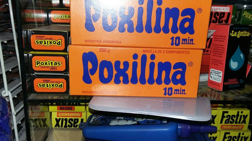 Poxilina 10 Minutes 250g with 1 Sandpaper Agustina 2