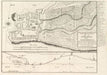 Lámina 45x30 Cm. - Mapa De Colonia Del Sacramento En 1777 0