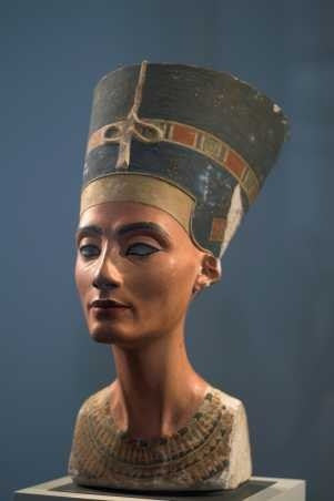 Reina Nefertiti Del Antiguo Egipto - Lámina 45x30 Cm. 0