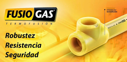 Tira De Caño Gas Fusion 63mm X 4mts Fusiogas 3