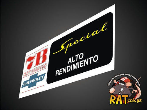 RAT CALCOS Calco Chevrolet 400 / Special Alto Rendimiento 0