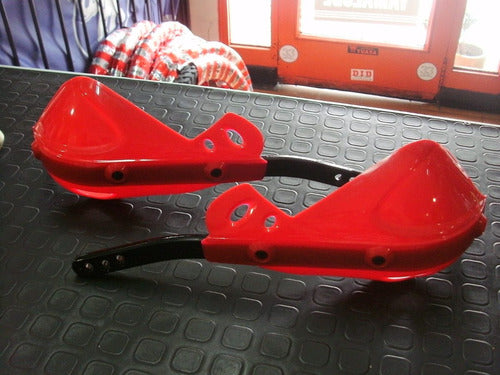 Red Aluminum Hand Guards with Excellent Quality - Free Shipping 0