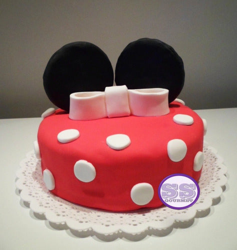 Torta Minnie - Ideal Para Cumpleaños Infantiles 0