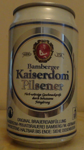 Lata Kaiserdom 330ml Alemania Vacía 0