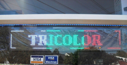 Generic Programmable LED Sign, 3 Colors Moving Text-Open 1