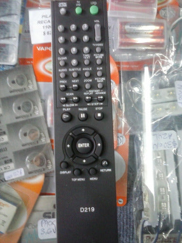 Comercial Electronica Sony Rc 219 DVD Remote Control 0