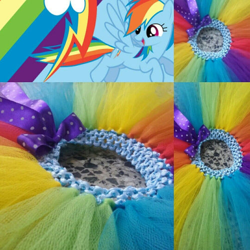 Rainbowdash Tutu Divine!!! Ideal Birthday Costume. Tutudancee 3