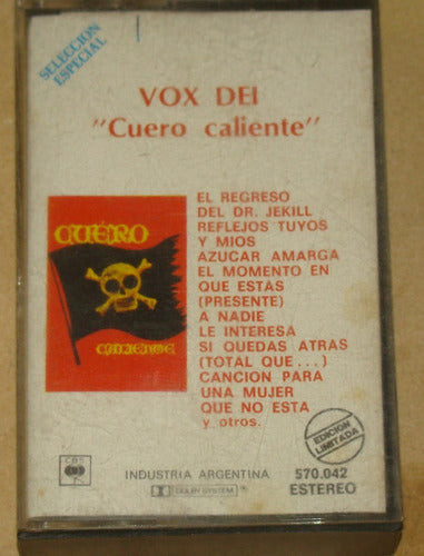 Vox Dei Cuero Caliente Cassette Excelente Estado / Kktus 0