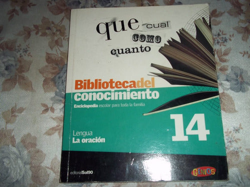 Biblioteca Del Conocimiento - Nro. 14 - Genios - Lengua 0