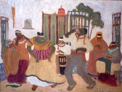 Nostalgias Africanas - Pedro Figari - Lámina 45x30 Cm 1