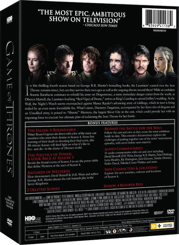 Game Of Thrones - Season 4 DVD Original 1