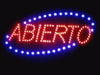 Cartel Led Abierto 47 X 25 Cm Luminoso 2