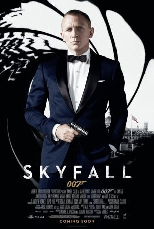 James Bond Agente 007 - Skyfall - 2012 - Lámina 45x30 Cm. 1