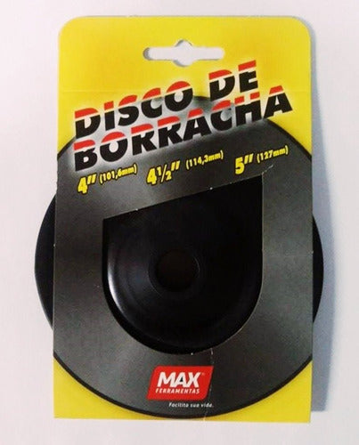 Disco Borracha Flexível P/esmer.15110 Maquita-dewalt-kitc/24 2