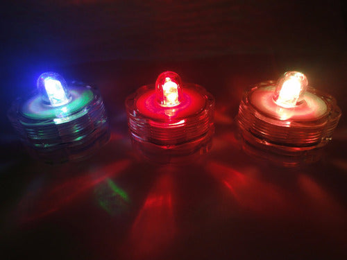 12 Submersible LED Candles with Luminous Party Lights 6