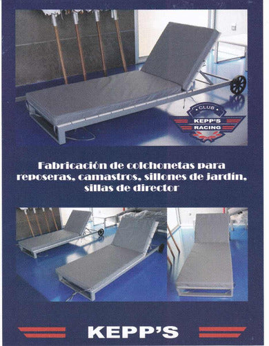 Colchonetas Lona Impermeable 185x65x7 3