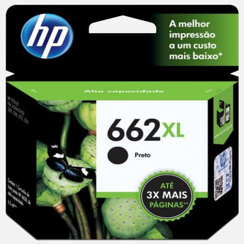 Cartucho Hp 662xl Preto Cz105ab Hp Cx 1 Un 2