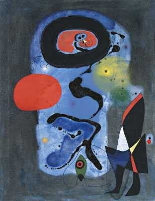 Joán Miró - El Sol Rojo - Le Soleil Rouge - Lámina 45x30 Cm. 0