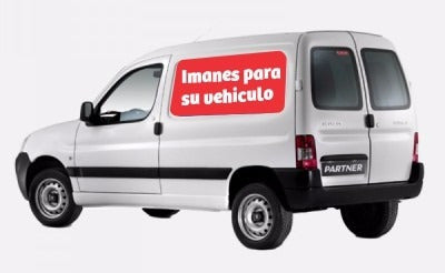 Goma Imán Vehicular Imanes Para Autos 0