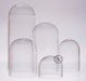 Glass High Dome Bell for Candy Bar Cupcakes 10x20+ Wooden Base 6