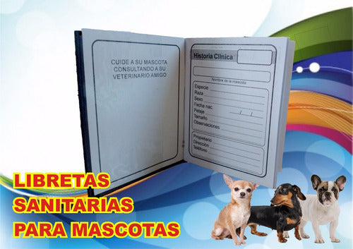 Az Grafica Libretas Sanitarias Veterinarias (50u.) 2