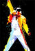 Freddie Mercury - Queen - Colorido - Poster Lámina 45x30 Cm 0