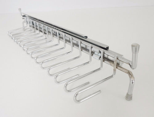 Removable Tie Rack Wardrobe Tie Belt Holder 3