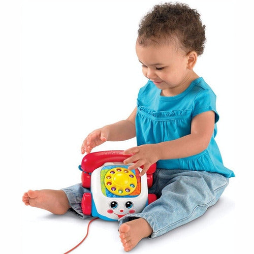 Fisher-Price Baby Phone with Sounds, New with Dialing 3