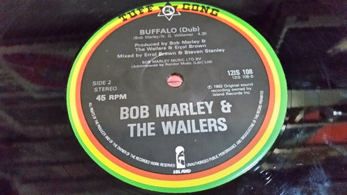 Bob Marley & The Wailers Buffalo Soldier Vinilo Maxi Uk 1983 1