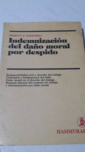 Martorell Indemnización Del Daño Moral Por Despido 0