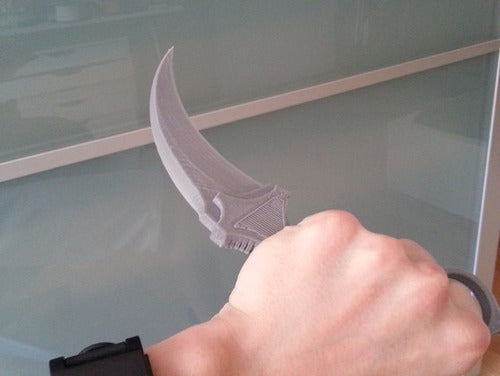 Karambit Counter Strike Go 3D Printed Knife 2
