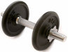 Loska Chromed Threaded Dumbbell 36 cm x 30mm + 2 Metal End Caps 2