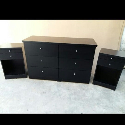 Bedroom Set: Dresser and Nightstands 0