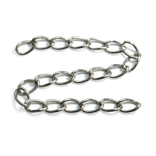 Kaizen Bijoux 10m Long Gourmet Chain 1.9mm Nickel Plated 1