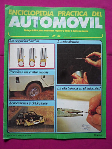 Enciclopedia Practica Del Automovil, Nº 34 Ed. Nueva Lente 0