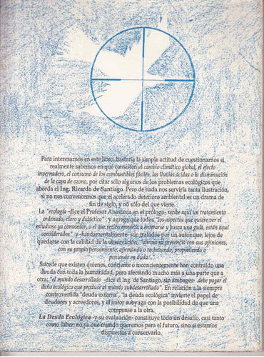 La Deuda Ecologica Ing. Ricardo De Santiago Uruguay 1995 1