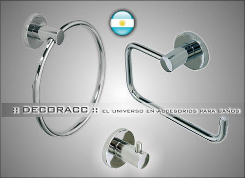 Decoracc® Percha Doble Acero Inoxidable 304 Alta Calidad 4