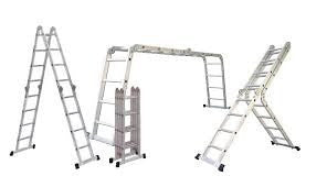 Shimura Articulated Ladder 4x4 Up to 4.75m 2