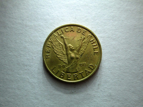 Moneda Chile 10 Pesos 1981 Golpe Pinochet Dictadura Boedo 1