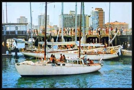 Antiguo Puerto De Punta Del Este Uruguay - Lámina 45x30 Cm 1