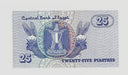 Fk Billete Egipto 25 Piastres 2007 F E Sin Circular. 1