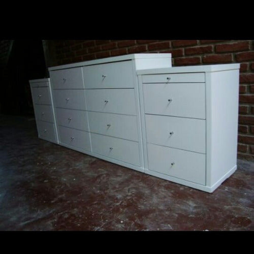 Bedroom Set: Dresser and Nightstands 4