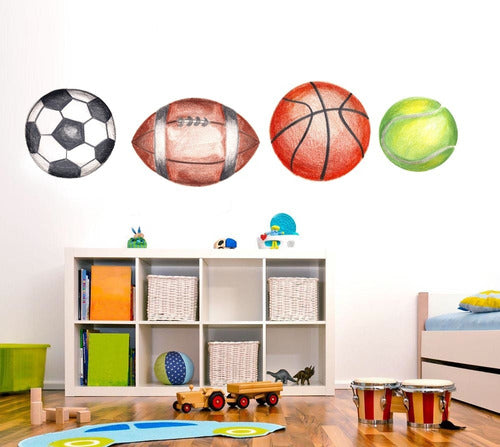 Linda Wall Stickers Wall Decor Balls 0