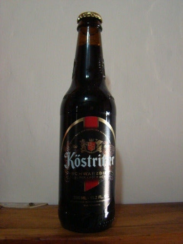 Botella Cerveza Köstritzer Black Lager Beer Alemana 0