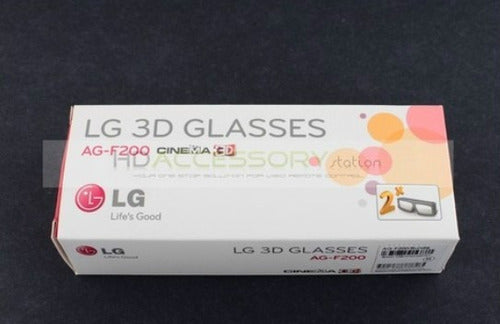 LG 3D Passive Glasses AG-F200 Kit of 2 Units 100% Original 2