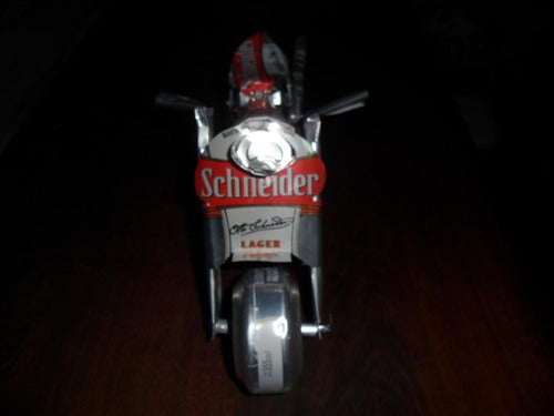 Schneider Lager Cerveza Moto Motocicleta Lata Botella Bebida 1