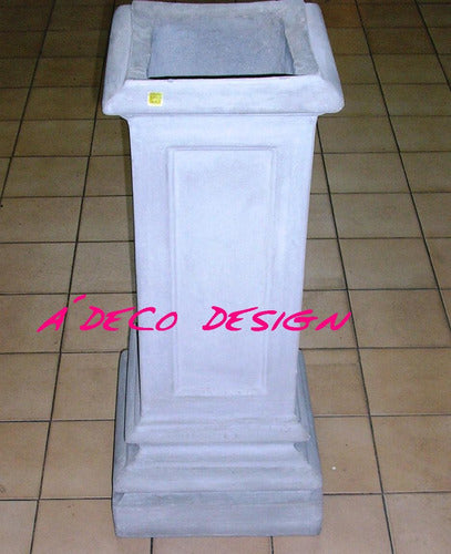 Pedestal Columna Base De Cemento 80 2