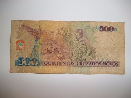 Billete 500 Cruzados Novos Serie A 1