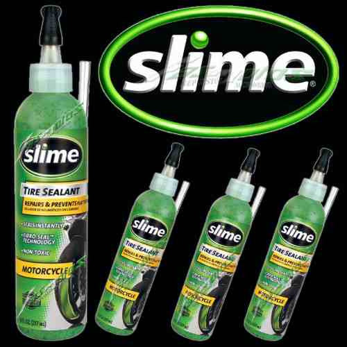 Slime Tire Sealant 8 Oz Prevents and Repairs - Only Fas Motos 0