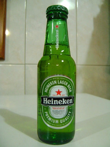 Botella De Cerveza Heineken Lager Beer 15 Cl Llena 0